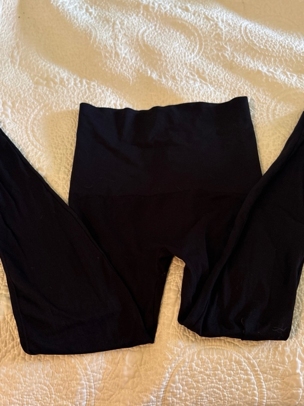 Maternity Black High-Waist Stretch Leggings
